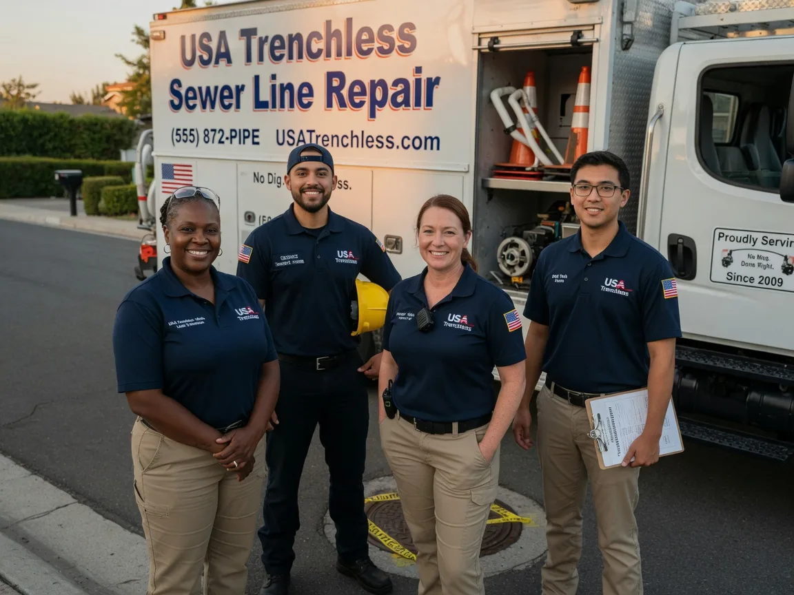 Sewer Line Repair company in Muse, OK